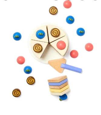 Kids Concept Ξύλινη Τούρτα Με Στρώσεις & Σπάτουλα Kid's Hub - 1