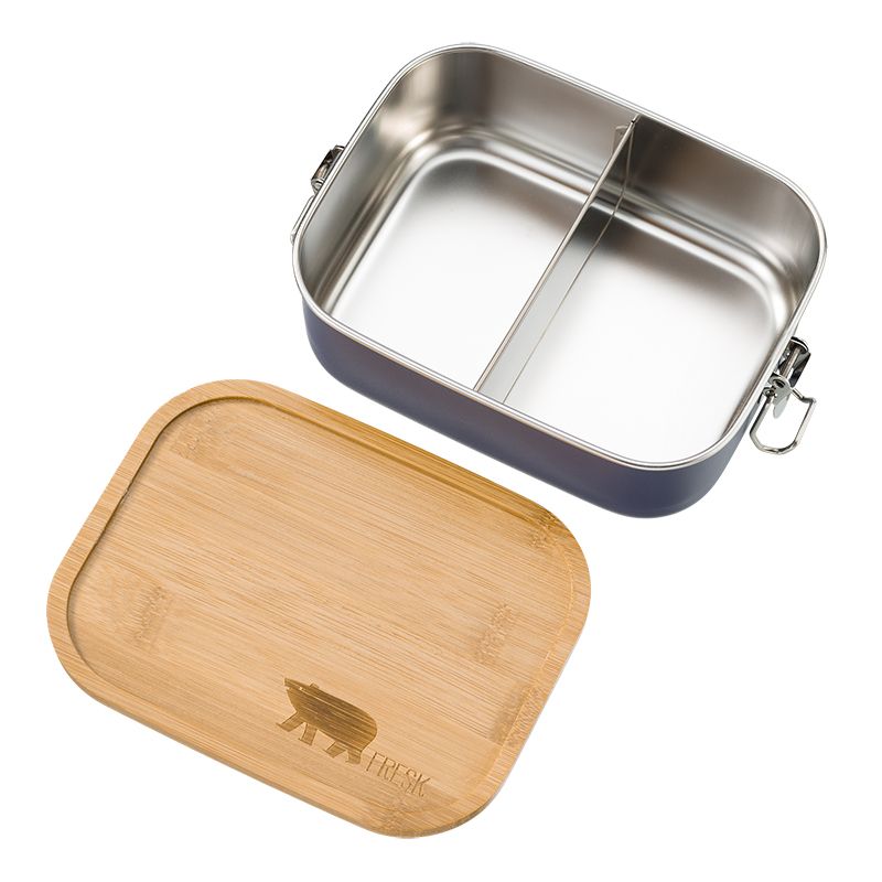 Fresk Δοχείο Φαγητού Bamboo & Ανοξείδωτο Ατσάλι Nightshadow Polar Bear - 2