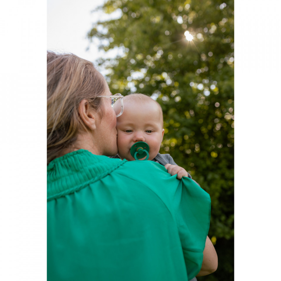 Bibs Colour Πιπίλα 100% Φυσικό Καουτσούκ Evergreen No 0-6m - 1