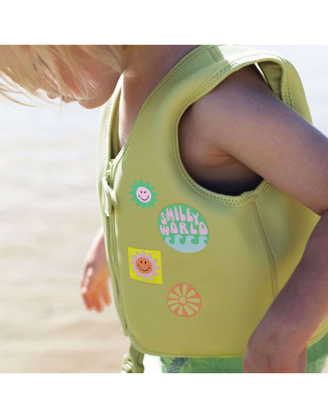 SunnyLife Παιδικό Γιλέκο Κολύμβησης Smiley World Sol Sea 3-6 Ετών S3VVELSM - 1