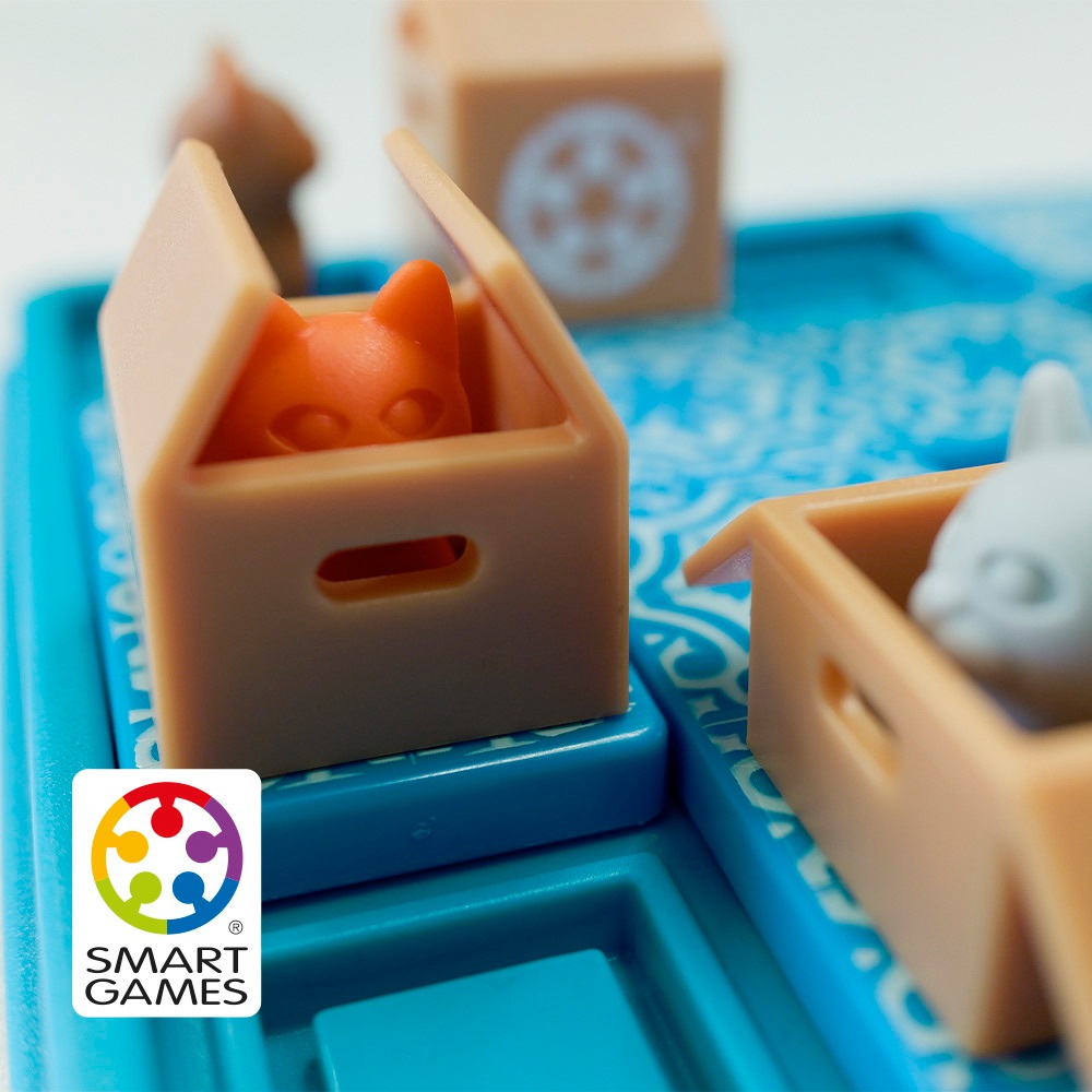 Smartgames Επιτραπέζιο Παιχνίδι Γατάκια Cats & Boxes - 1