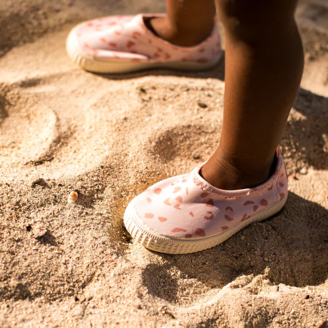 Swim Essentials Παιδικά Παπούτσια θαλάσσης Old Pink Leopard - 1