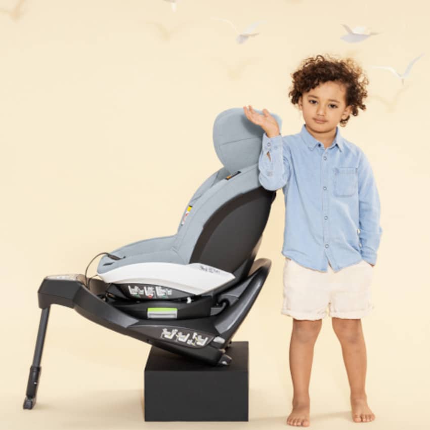 BeSafe iZi Turn i-Size 360° Περιστρεφόμενο Κάθισμα Αυτοκινήτου από 61 – 105cm Anthracite Mesh - 3