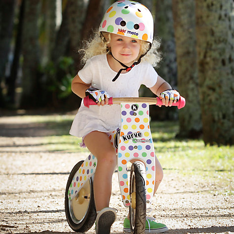 Kiddimoto Παιδικό Κράνος Pastel Dotty 53-58εκ. - 1