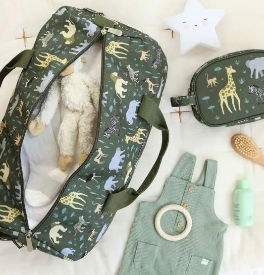 A Little Lovely Company Μικρό Weekend Bag 46x25εκ. Savanna - 1