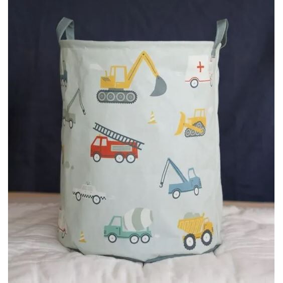 A Little Lovely Company Παιδικό Καλάθι Αποθήκευσης Vehicles - 1