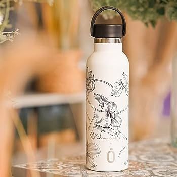 RunBott Sport Μπουκάλι Θερμός με Κεραμική Επίστρωση 600ml Lara Costafreda Nightflower - 1