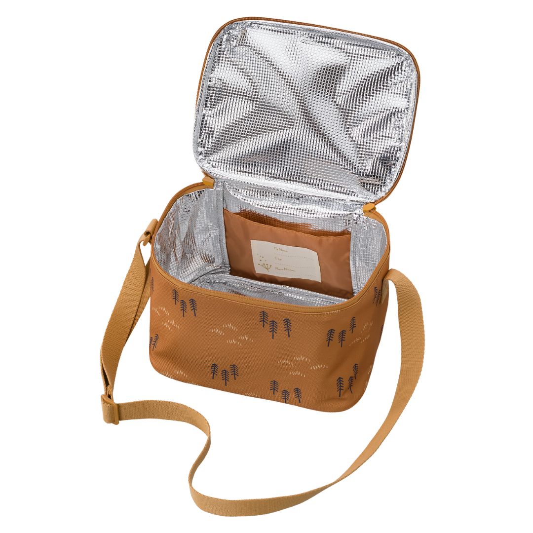 Fresk Ισοθερμική Τσάντα Φαγητού Μεγάλη 15x23x18cm από Ανακυκλωμένα Μπουκάλια PET Woods Spruce Yellow - 1