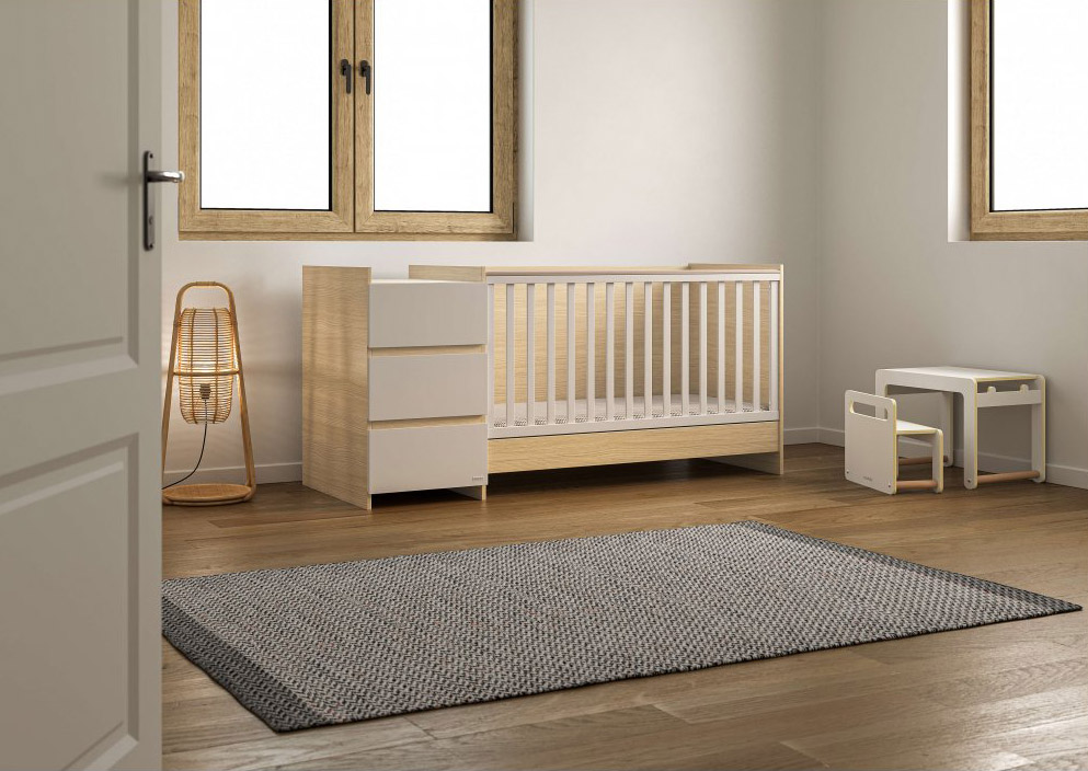 Casababy Combo Maxi Βρεφικό Πολυμορφικό Κρεβάτι 4 σε 1 - 1