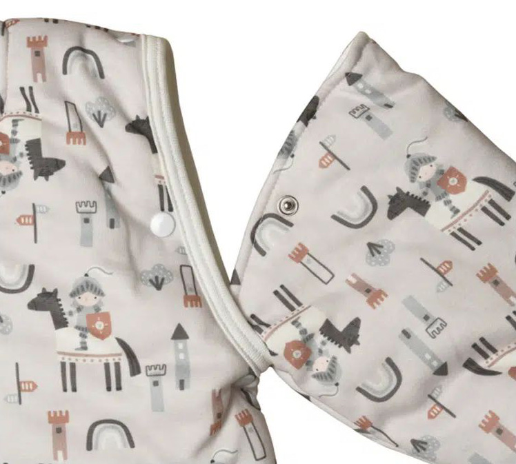 Tender Φθινοπωρινός Υπνόσακος Classic 1 Tog με Αποσπώμενα Μανίκια Knight Εκρού - 1