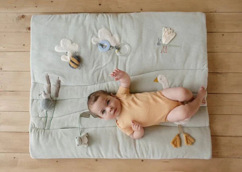 Little Dutch Υφασμάτινο Στρώμα Δραστηριοτήτων Little Goose 100x80εκ. - 1