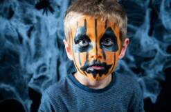 Namaki Οικολογικό Σετ 3 Χρώματα Face Paint Pumpkin & Skeleton - 1