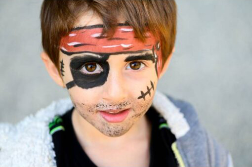 Namaki Οικολογικό Σετ 3 Χρώματα Face Paint Pirate & Ladybird - 1