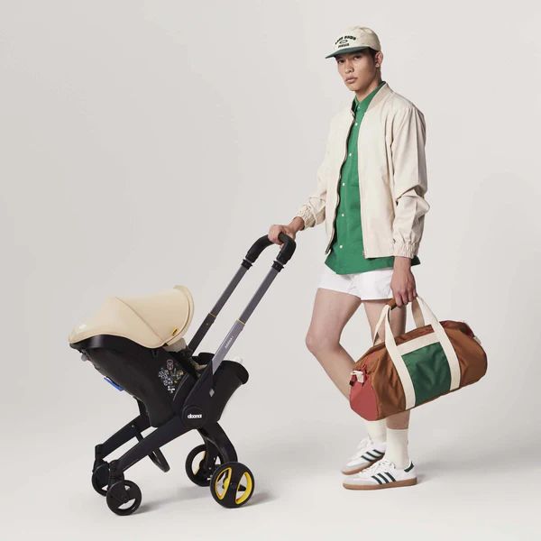 Doona I i-Size Κάθισμα Αυτοκινήτου 0-13kg Μετατρεπόμενο σε Καρότσι Sahara Sand - 2