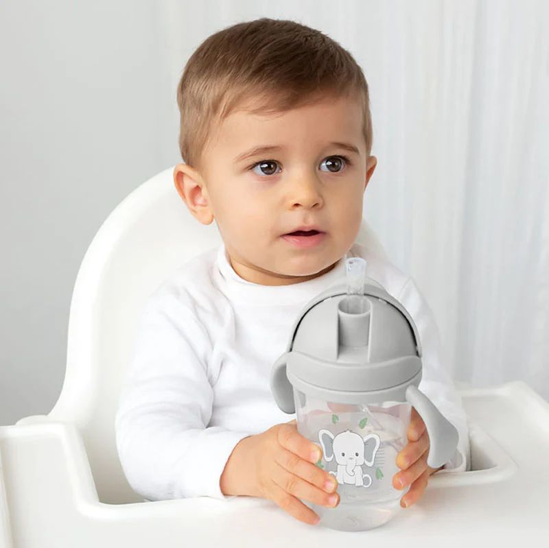 Kiokids Εκπαιδευτικό Ποτηράκι Little Elephant 300ml - 1