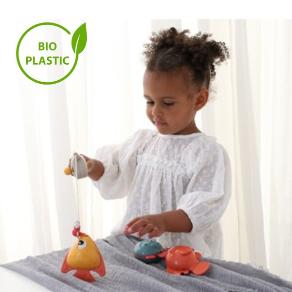 Tolo Toys Σετ Ψαρέματος με Μαγνήτες Από Βιοδιασπώμενο Πλαστικό - 1