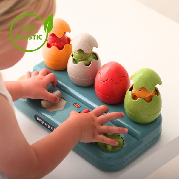 Tolo Toys Παιχνίδι Pop Up με Δεινόσαυρους Από Βιοδιασπώμενο Πλαστικό - 1