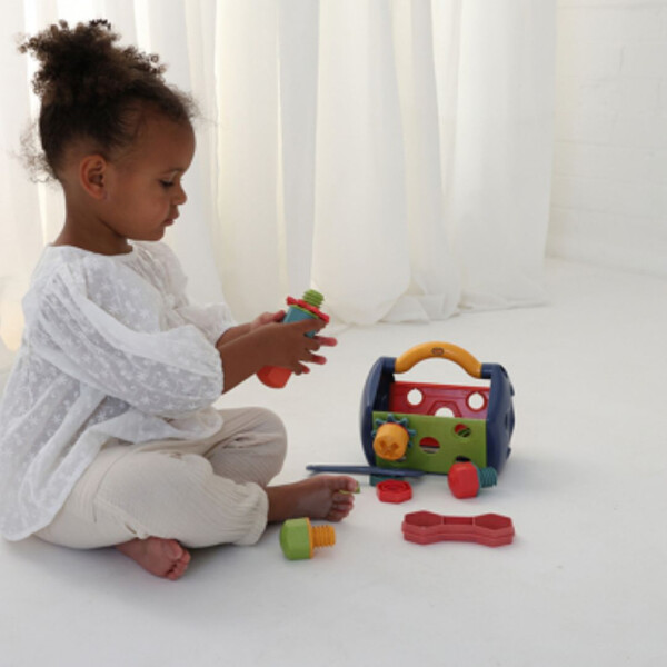 Tolo Toys Εργαλειοθήκη Από Βιοδιασπώμενο Πλαστικό 14τμχ. - 1