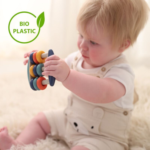 Tolo Toys Tolo Toys Άβακας - Κουδουνίστρα Από Βιοδιασπώμενο Πλαστικό - 1
