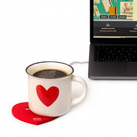 Legami Milano Θερμαντική Βάση Κούπας USB Mug Warmer Heart - 1