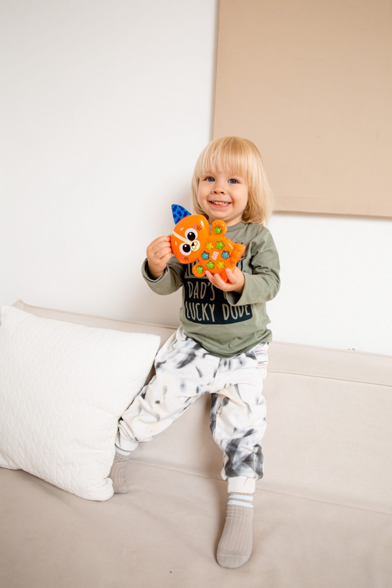 Kids Hits Εκπαιδευτικό Παιχνίδι στα Ελληνικά Babies Μουσικό Ζωάκι Γατάκι - 1