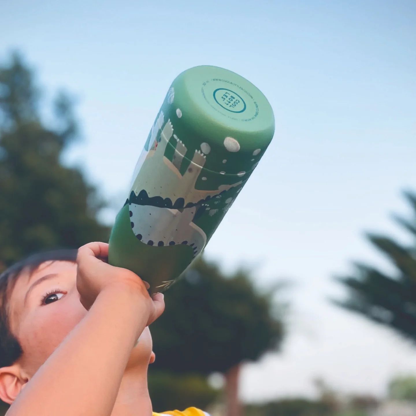 Cool Bottles Ανοξείδωτο Παιδικό Μπουκάλι Πλανήτης Δεινοσαύρων 260ml - 1