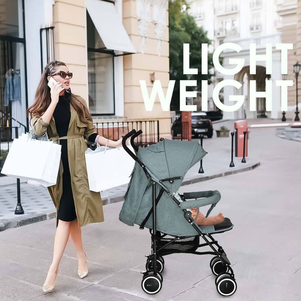Bebe Stars Βρεφικό Καρότσι Buggy Light Ocean - 1