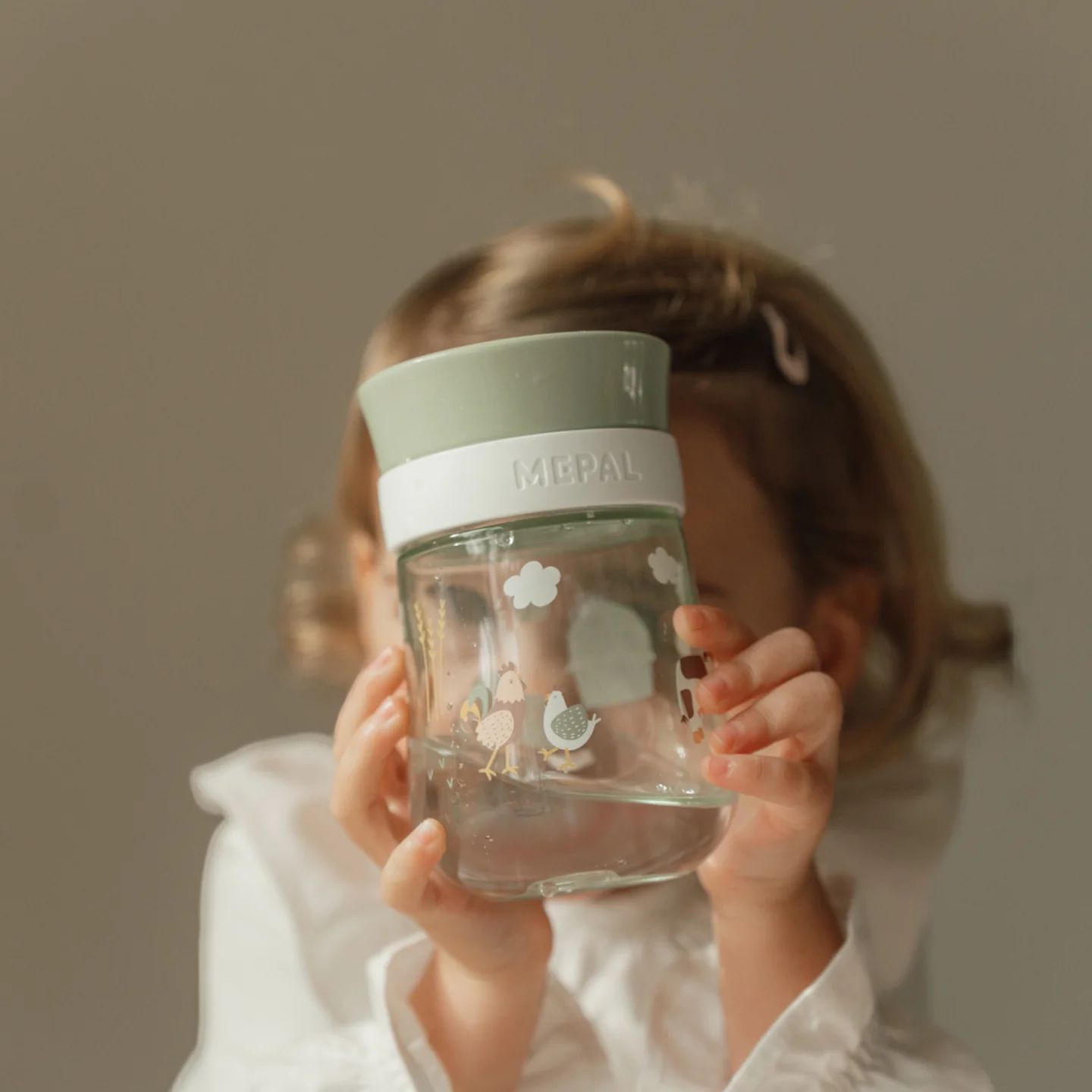 Little Dutch Εκπαιδευτικό Ποτηράκι Περιμετρικό 300ml Little Farm - 1