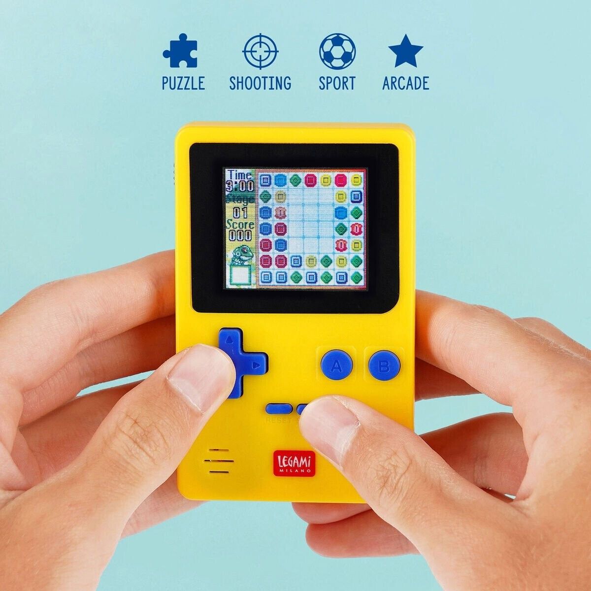 Legami Μίνι Ηλεκτρονική Παιδική Κονσόλα Χειρός Super Arcade Station - 1