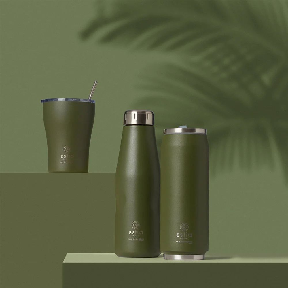 Estia Μπουκάλι Θερμός Travel Flask Save The Aegean Forest Spirit 750ml - 1