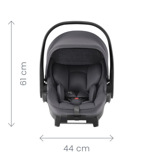 Britax Romer Κάθισμα Αυτοκινήτου Baby-Safe Core Space Black 40-83cm 0-13kg - 5