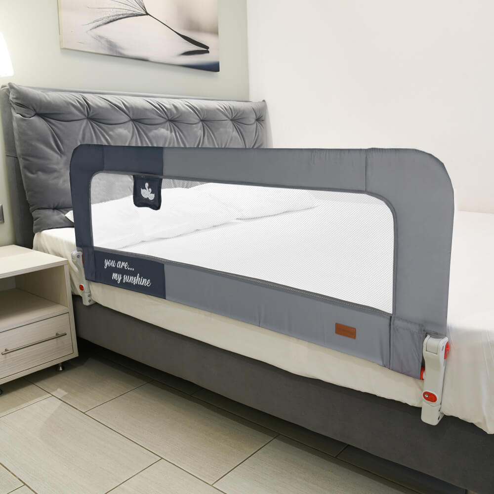 Bebe Stars Προστατευτική Μπάρα Κρεβατιού 140x60εκ. Swan - 1