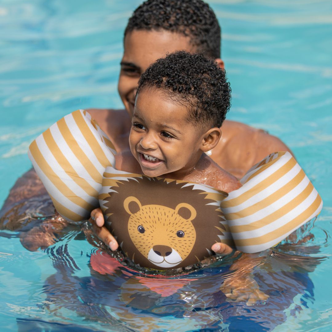 Swim Essentials Μπρατσάκια με Έξτρα Θωρακική Ενίσχυση Lion 2-6 ετών - 1