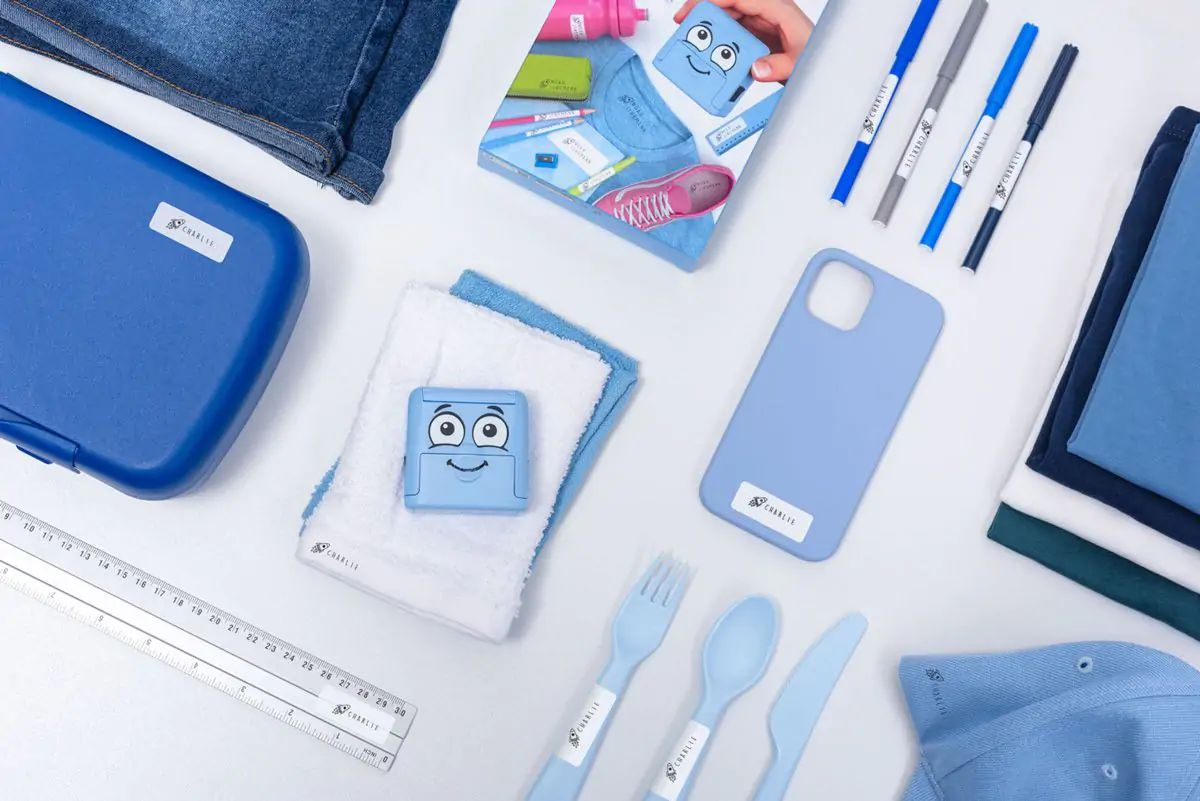COLOP Arts & Crafts Σφραγίδα Υφασμάτων & Φαγητοδοχείων DIY Marky Blue στα Αγγλικά - 1