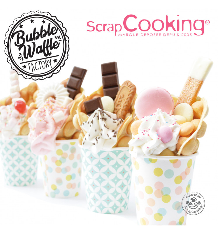 Scrap Cooking Βαφλιέρα Bubble Waffle Factory - 1