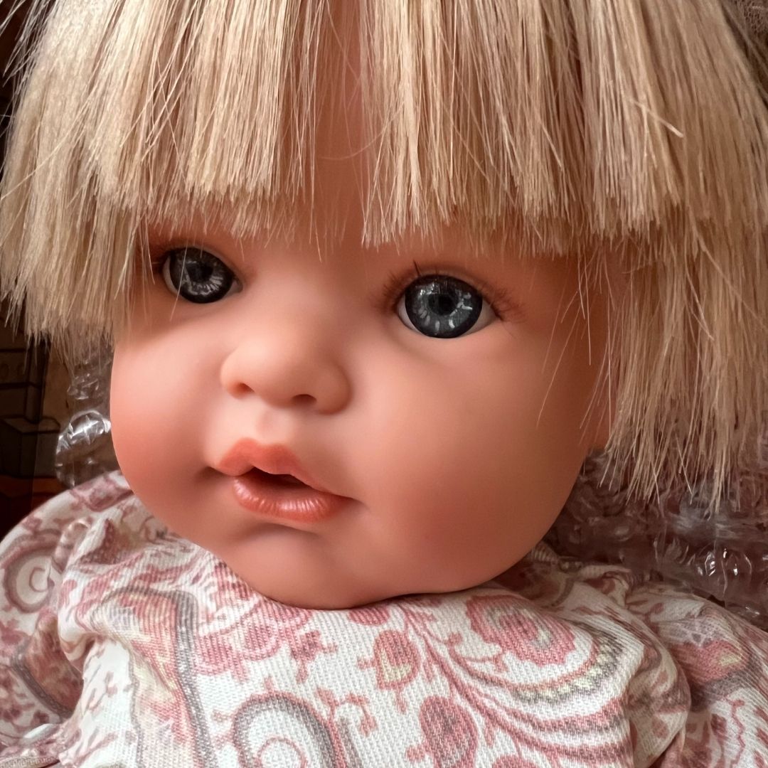 Lamagik Magic Baby Χειροποίητη Κούκλα Susy με Αφέλειες & Ροζ Κοτλέ Φόρεμα 47εκ. Ελαφρώς Αρωματισμένη - 1