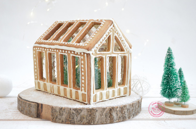 Scrap Cooking Χριστουγεννιάτικο Kit Παρασκευής Gingerbread Σπιτάκι - 1