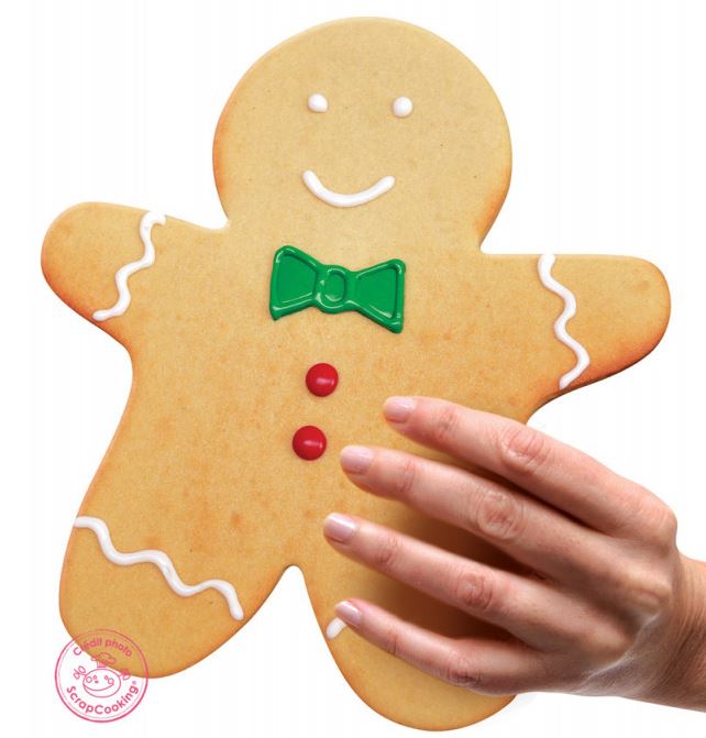 Scrap Cooking Χριστουγεννιάτικη Φόρμα για Κέικ XXL Gingerbread Man - 1