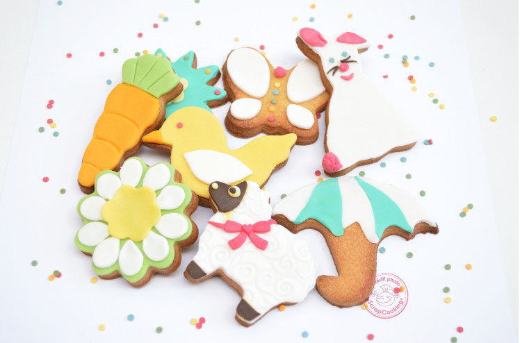 Scrap Cooking Σετ με 16 Κουπ Πατ Μπισκότων με Θέμα Φύση - 1