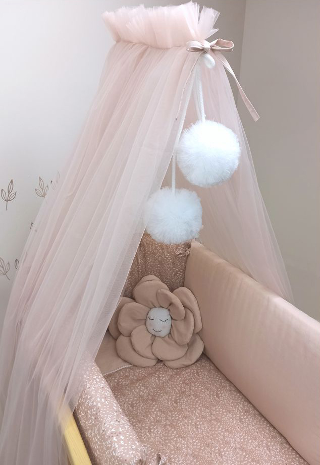 Baby Star Κουνουπιέρα Βρεφικού Δωματίου Elegant 10m Skin - 1