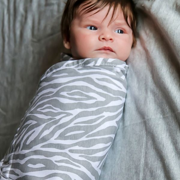 Bo Jungle Βαμβακερή Κουβέρτα Φασκιώματος Tiger Swaddle 0-4 μηνών - 1