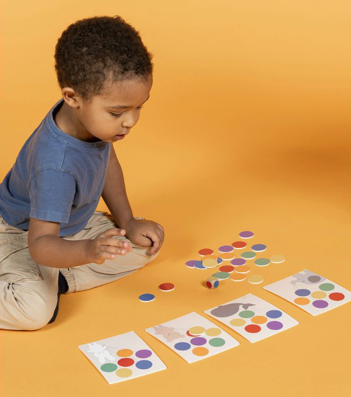 Jabadabado Εκπαιδετυικό Κουτί Play and Learn Χρώματα για 3+ ετών - 3