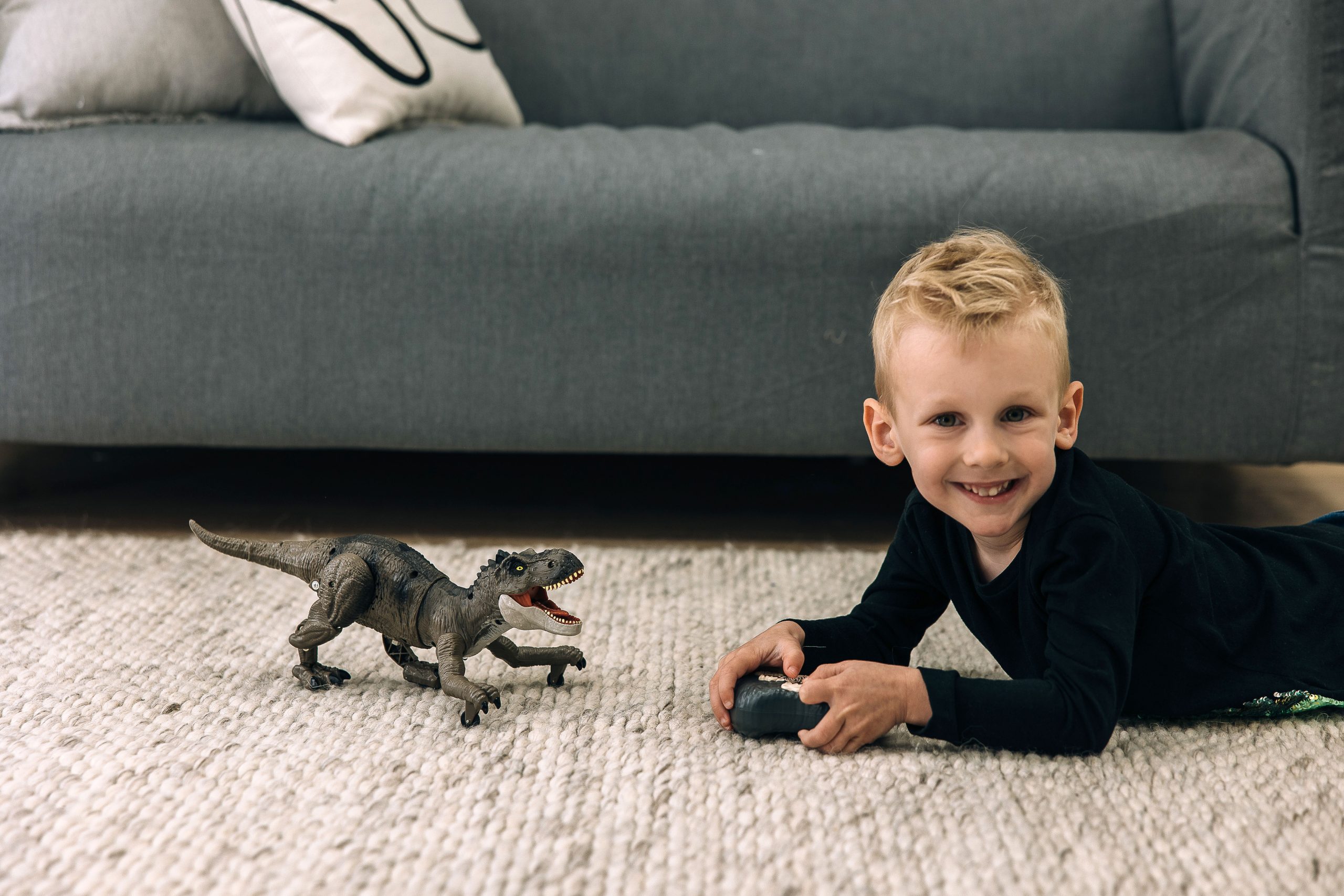 FreeOn Free2Play Φιγούρα Δεινόσαυρος Mega Tyrannosaurus Rex με Τηλεχειριστήριο, Εφέ Ατμού, Φωτός &amp;amp; Ήχους - 1