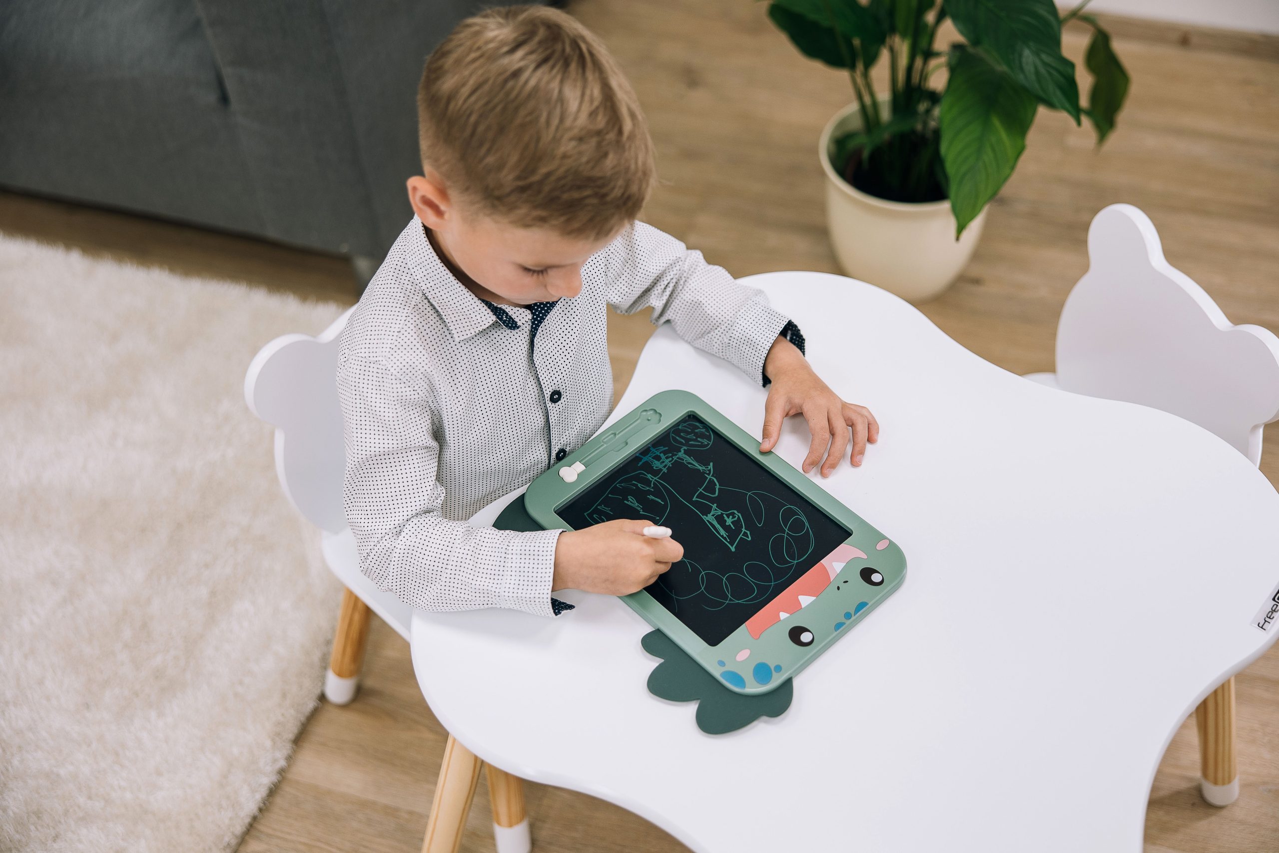 FreeOn Free2Play Πίνακας Ζωγραφικής Tablet 10.5 Inch Lcd Colorful Dinosaur Mint - 1