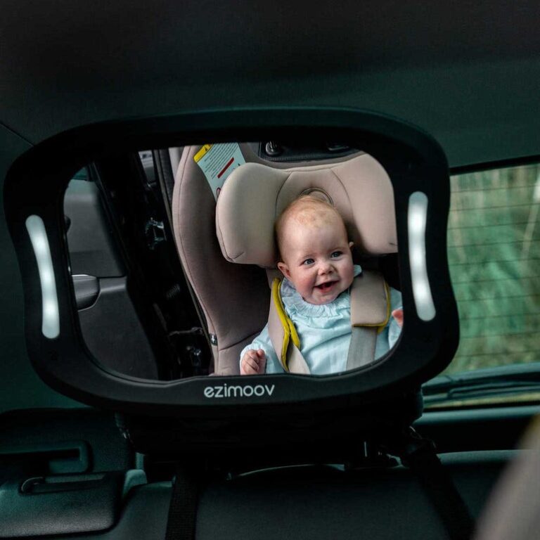 EziMoov Παιδικός Καθρέφτης Αυτοκινήτου Ezi Car Mirror με LED Φωτάκι - 1
