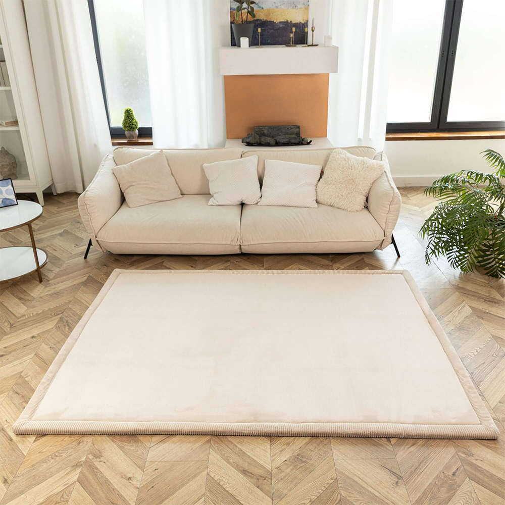 Hakuna Matte Χαλί Μπεζ με Premium Memory Foam 200x150x2.5εκ. - 1
