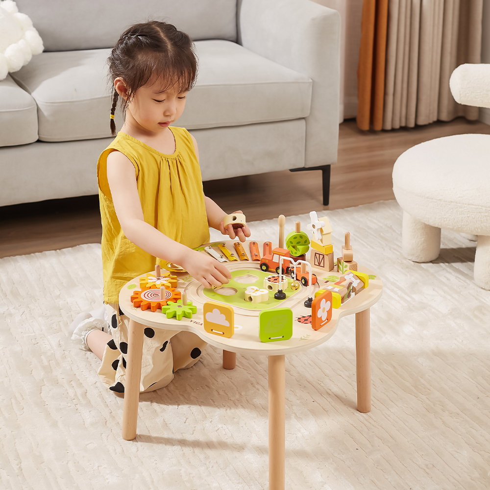 Viga Νέο Ξύλινο Τραπέζι Δραστηριοτήτων Activity Table - 1