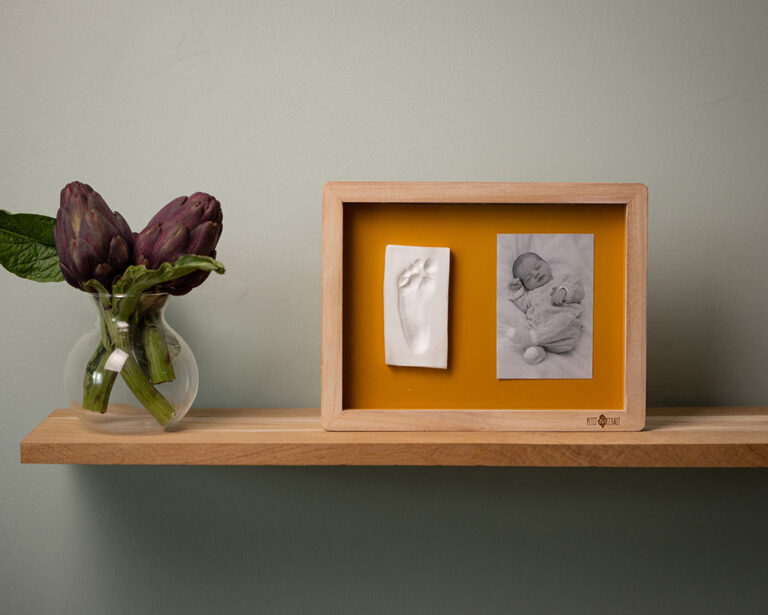 Petit Artichaut Κορνίζα με Αποτύπωμα Classic Frame Daisy Ochre - 1