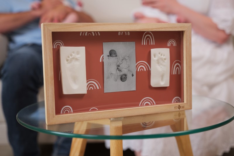 Petit Artichaut Κορνίζα για 2 Αποτυπώματα 2 Prints Frame Rainbow Terracotta - 1