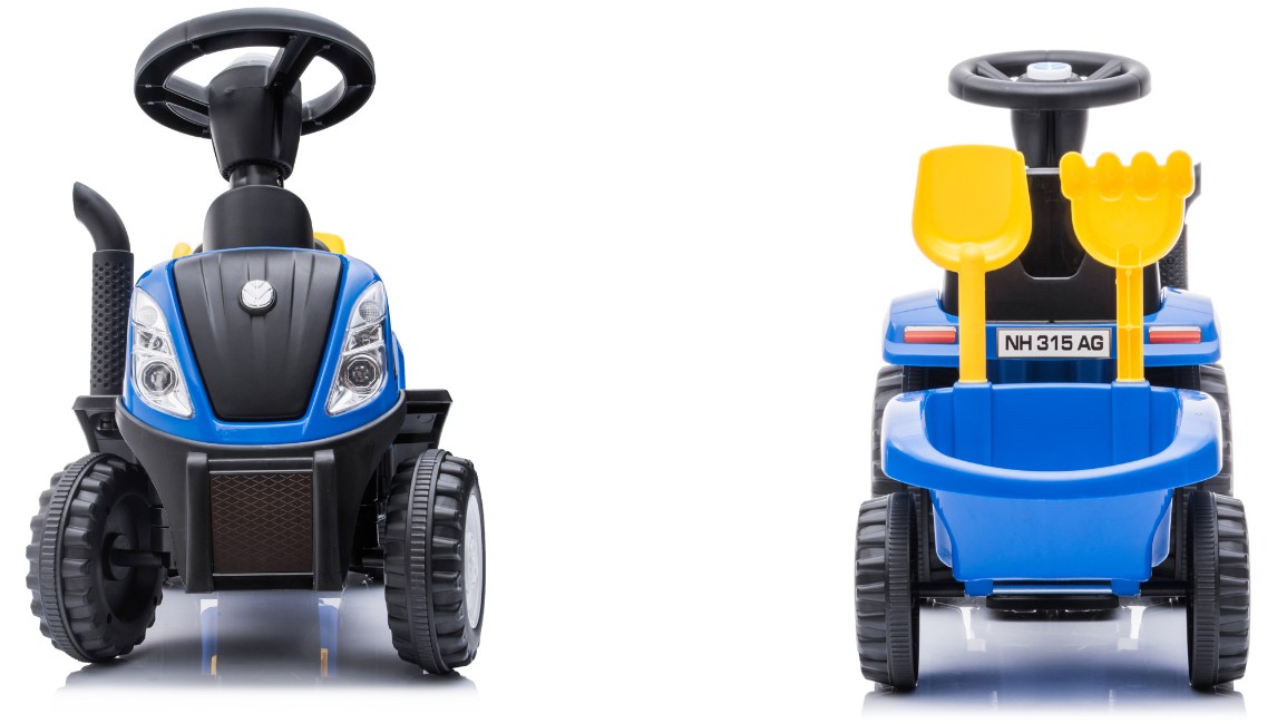 BabyOno Ride-On Περπατούρα Παιδικό Τρακτέρ Μπλε - 1